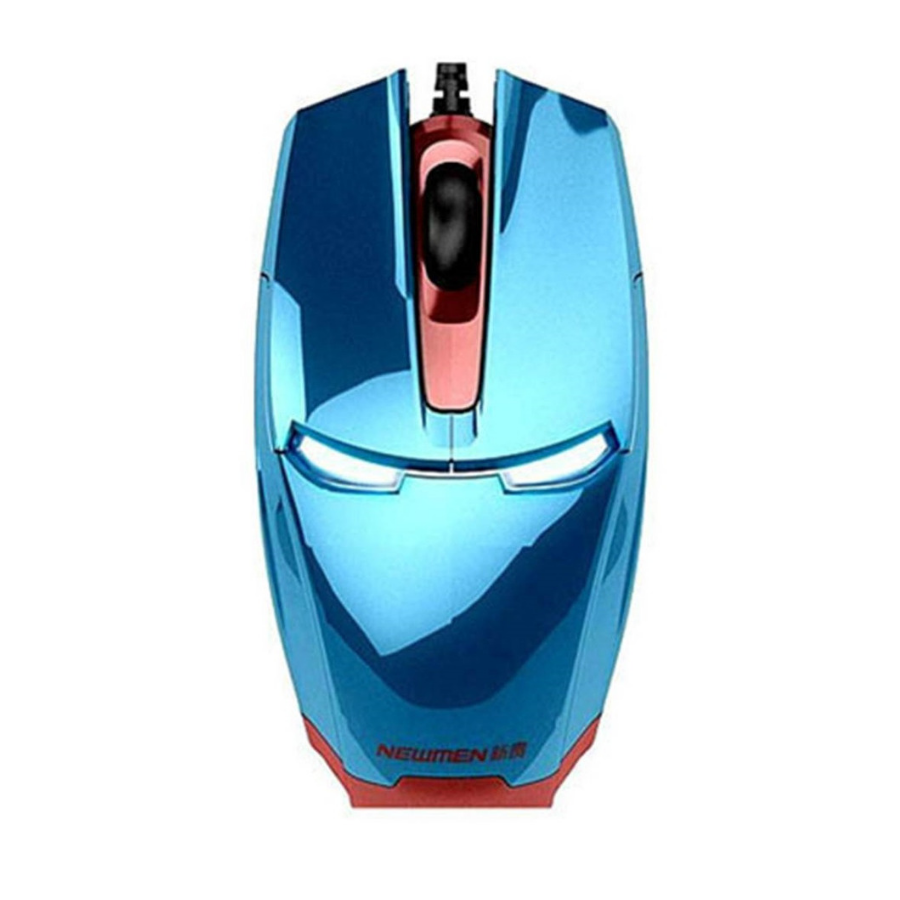 Chuột Gaming cao cấp Newmen - Iron Man G306 màu ngẫu nhiên - Hàng chính hãng