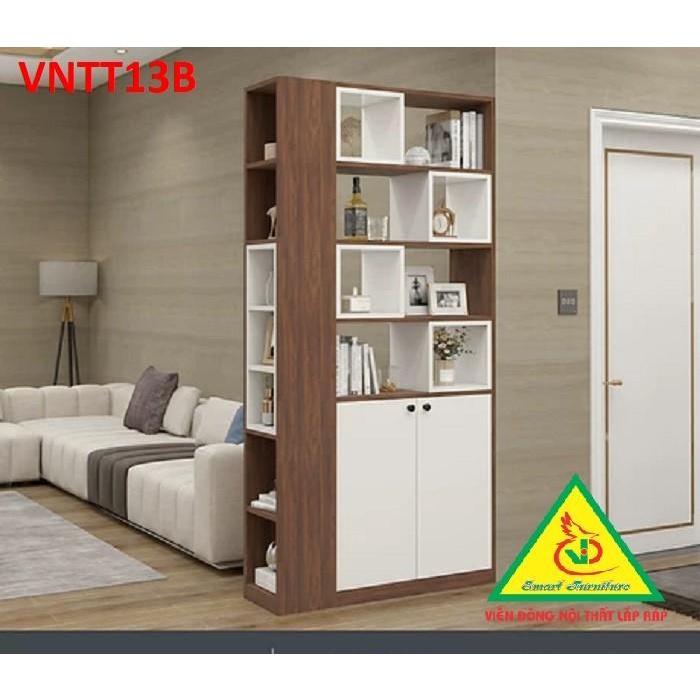 TỦ KỆ TRANG TRÍ KIÊM VÁCH NGĂN TNTT13B - Nội thất lắp ráp Viendong Adv