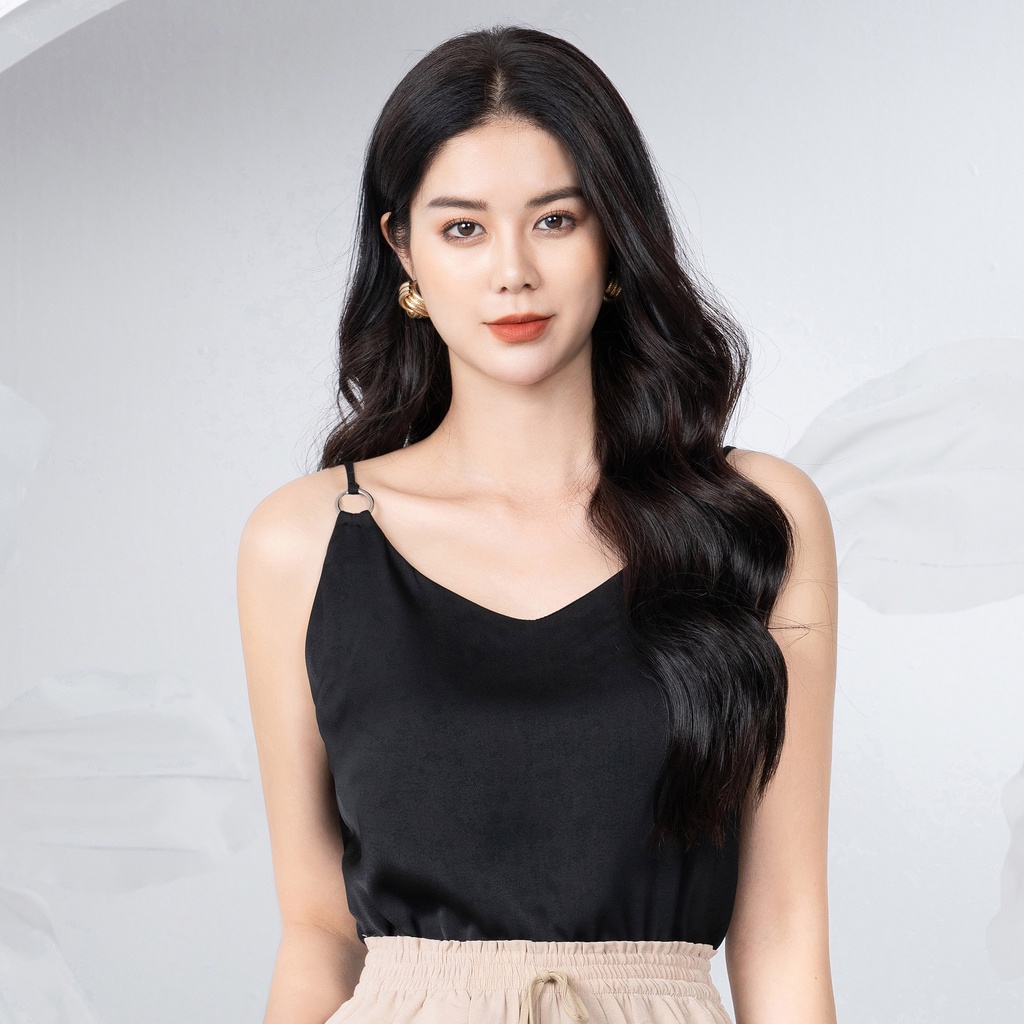 Áo 2 dây nữ croptop thời trang UK Fashion thiết kế co dãn 4 chiều phong cách Hàn Quốc NKSM2202021