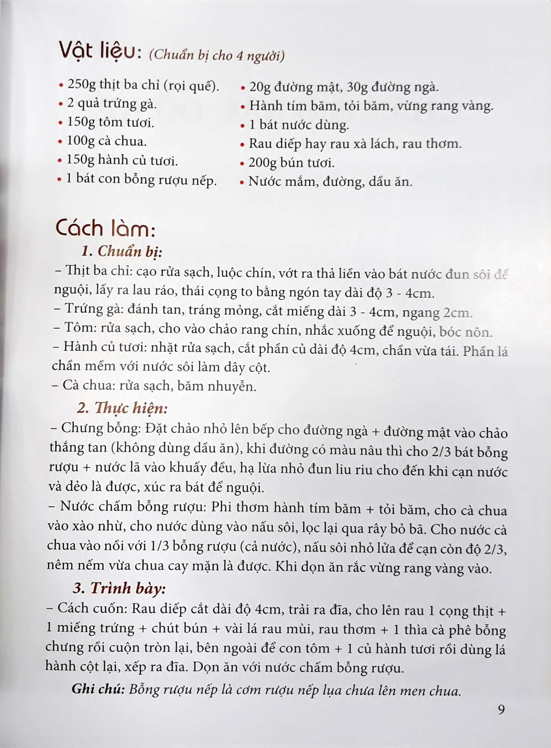 Sách Món Ngon Miền Bắc