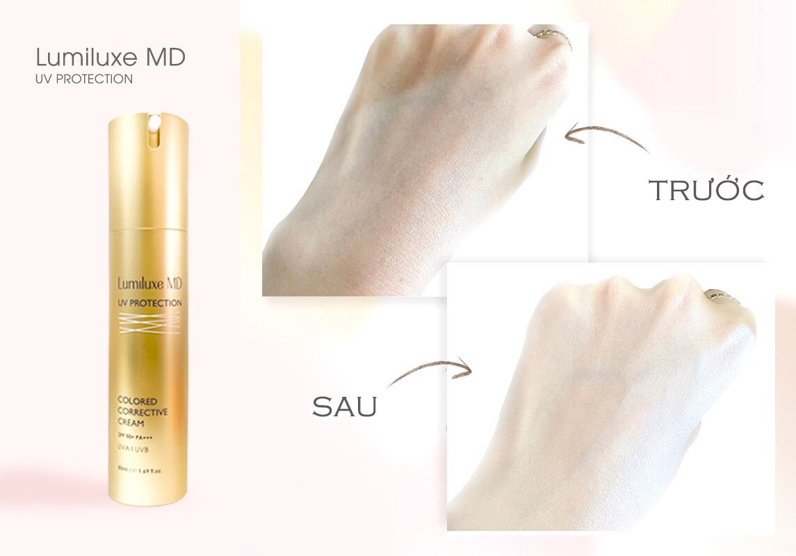 Kem Chống Nắng Lumiluxe MD spf 50 PA+++