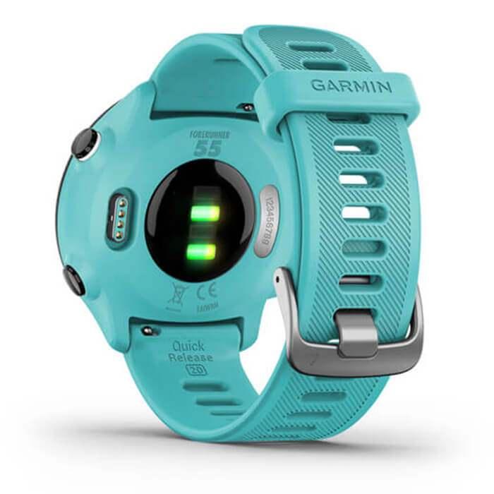 Đồng Hồ Thông Minh Garmin Forerunner 55 Aqua - Hàng Chính Hãng