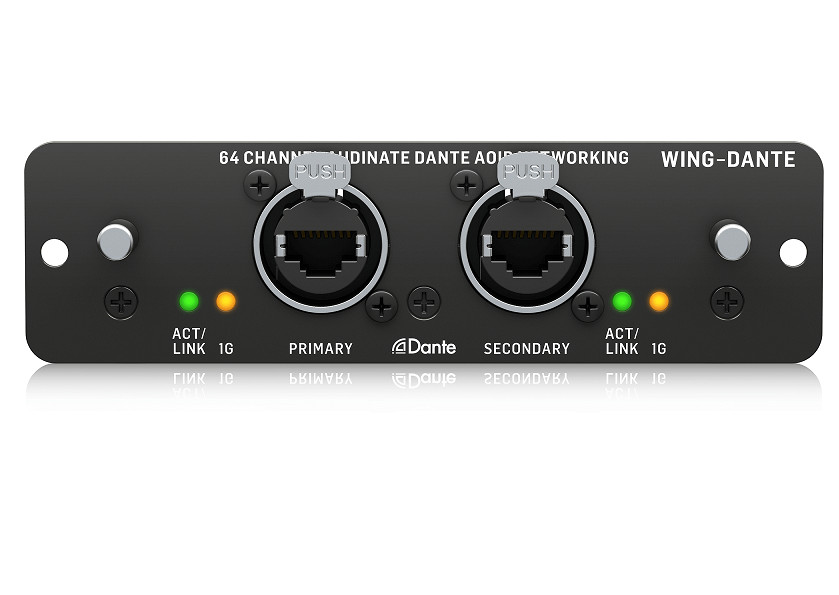 BEHRINGER WING-DANTE 64-channel Dante Expansion Card-HÀNG CHÍNH HÃNG