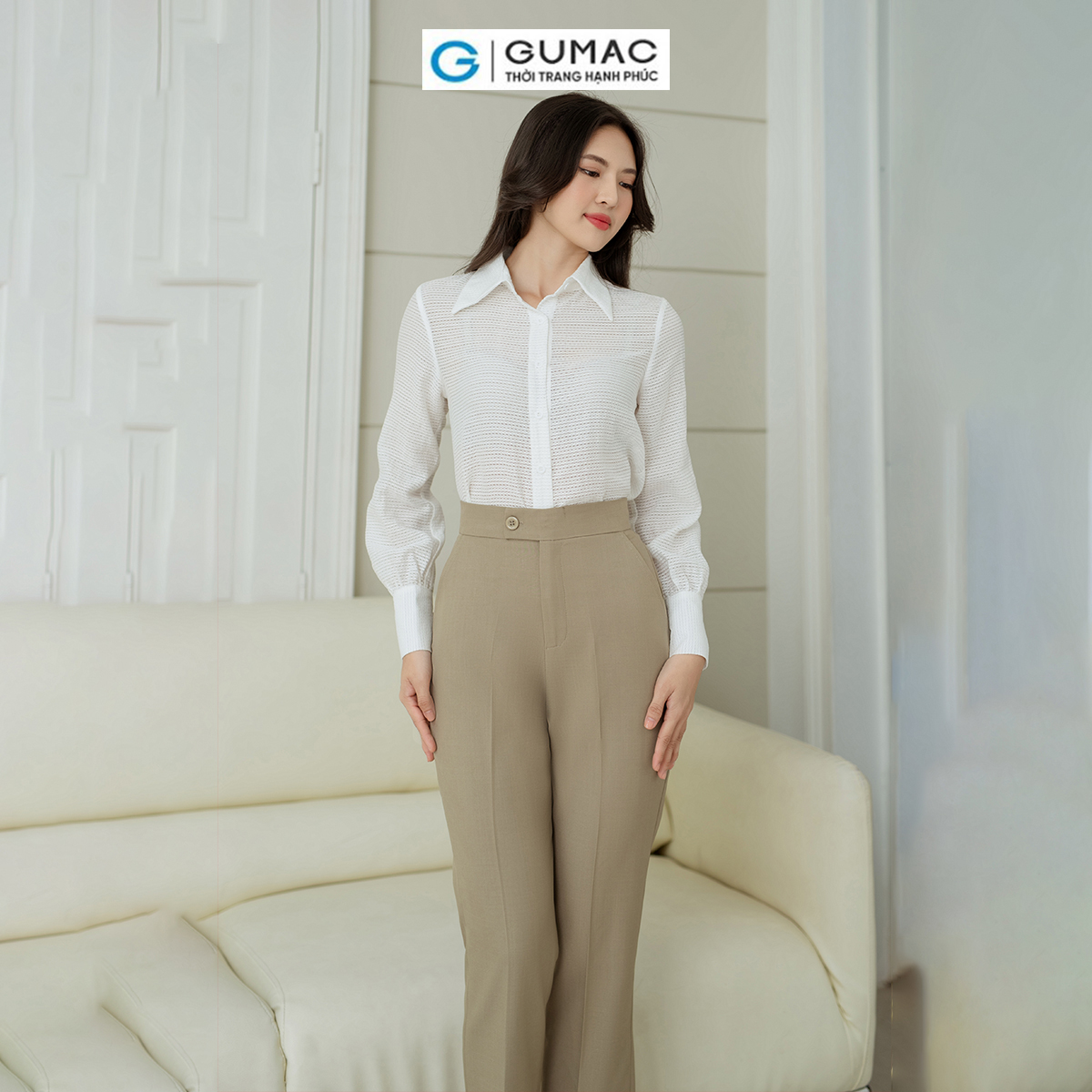 Quần tây cơ bản GUMAC QD08046