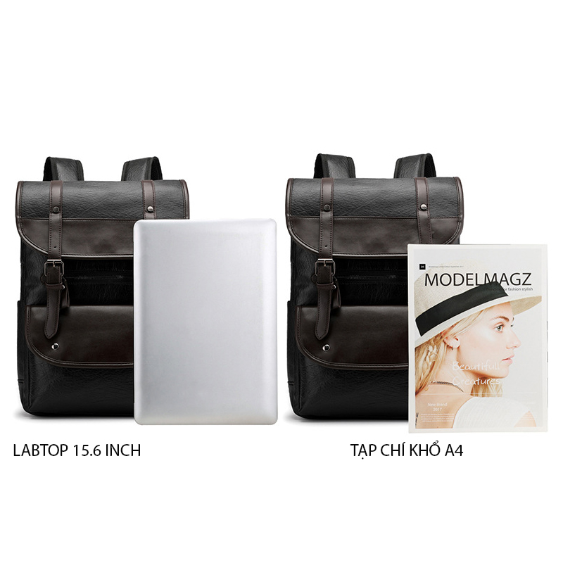 Balo DA nam, balo laptop phong cách mới – BEE GEE BLND9041