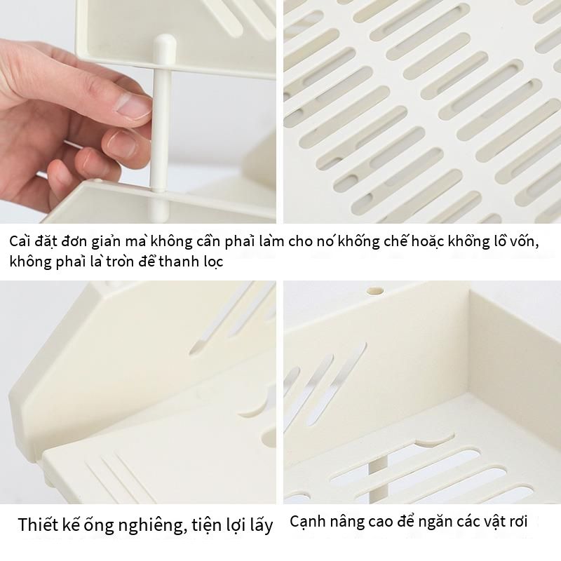 Hộp đựng thư mục để bàn nhiều lớp giá đựng tài liệu văn phòng hộp đựng sách khung a4 mặt bàn lưu trữ cột dữ liệu tấm ba lớp