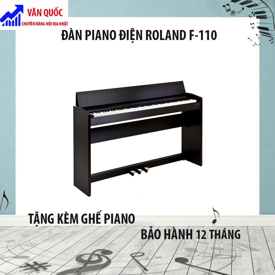 ĐÀN PIANO ĐIỆN ROLAND F 110 TẶNG KÈM GHẾ PIANO