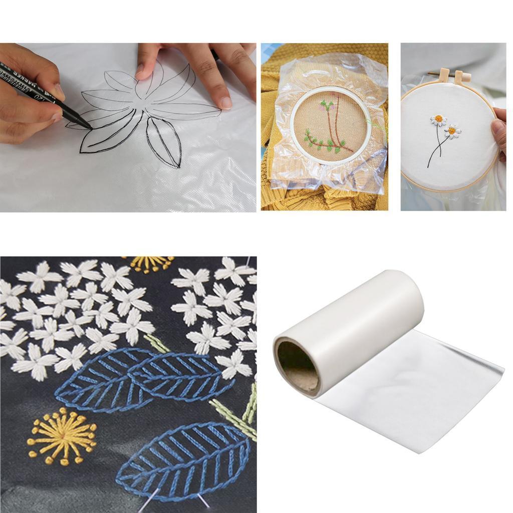 Water Soluble Embroidery Stabilizer Paper DIY Craft Cross Stitch Supplies