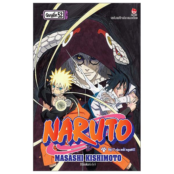 Sách - Naruto - Tập 52 - Đội 7 Của Mỗi Người!! (Tái Bản 2025)