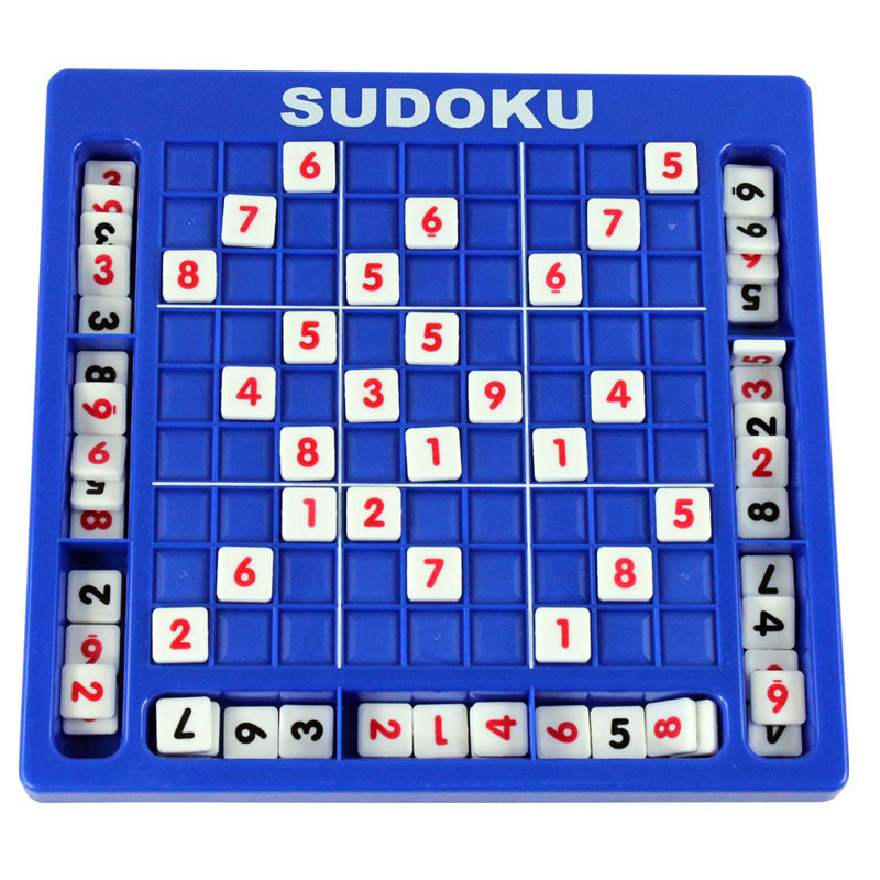 Bộ Đồ Chơi Sudoku Phát Triển Trí Tuệ Cho Trẻ SP0124 - Tặng kèm vòng tay màu sắc ngẫu nhiên cho trẻ