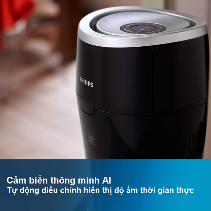 Máy tạo độ ẩm Philips HU4813/00 công nghệ NanoCloud - Hàng nhập khẩu