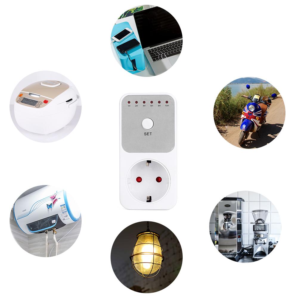 Ổ cắm hẹn giờ đếm ngược 1 ~ 10