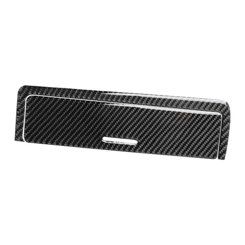 2X Carbon Shifter Panel Button Case Trim Sticker For E46
