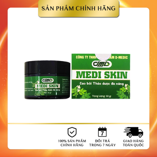 Cao bôi thảo dược Medi Skin Cao Bôi Đa Năng Ngăn Ngừa Nấm Da Hộp 50gram