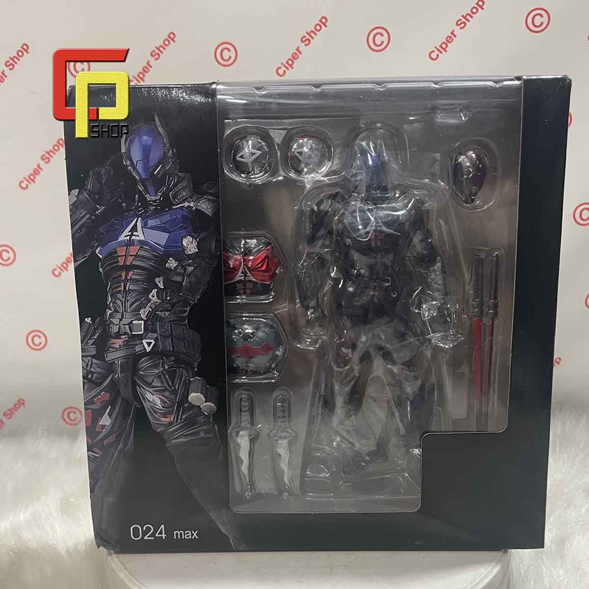 Mô hình Batman Arkham Knight Yamaguchi - Figure Action Batman SHF - Batman có khớp