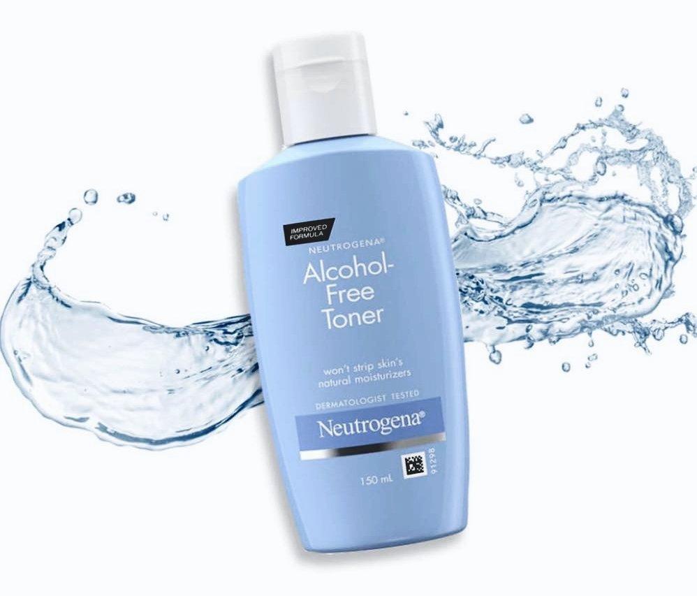 Nước Hoa Hồng Neutrogena Alcohol Free Không Cồn 150ml