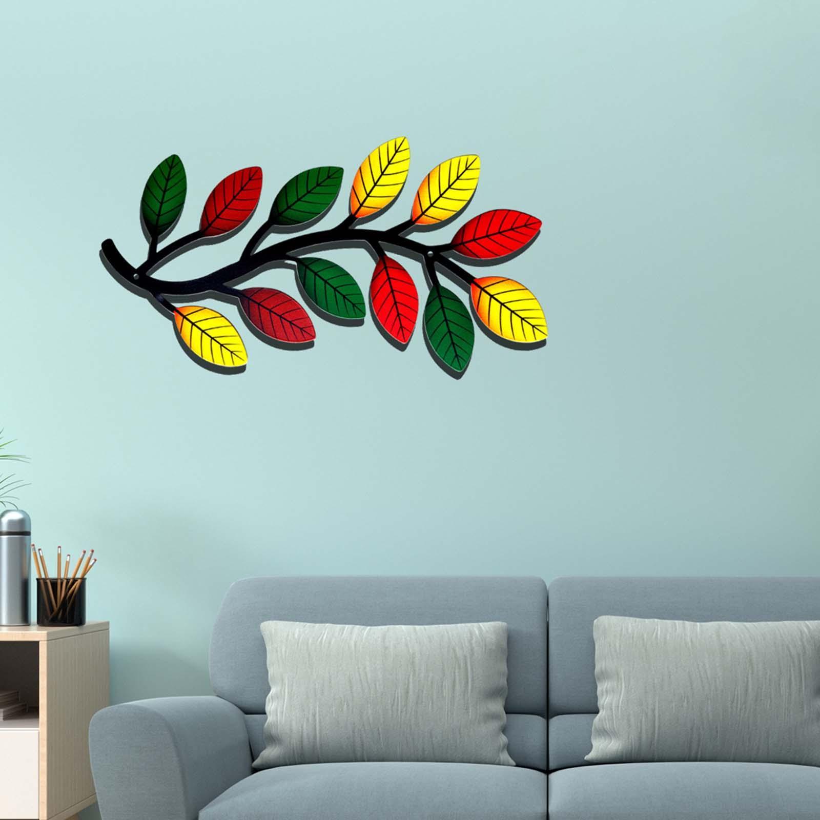 Multicolor Metal Tree Branch Wall Art Decor for living Room Balcony