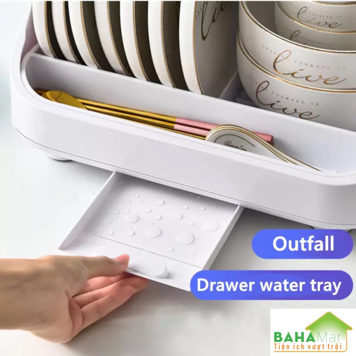 HỘP KHỬ KHUẨN BÁT ĐŨA SẠC ĐIỆN - MÁY KHỬ KHUẨN THÔNG MINH KHỬ TRÙNG ĐỒ BẾP BAHAMAR khiến mọi đồ bếp sạch sẽ đảm bảo tiệt trung