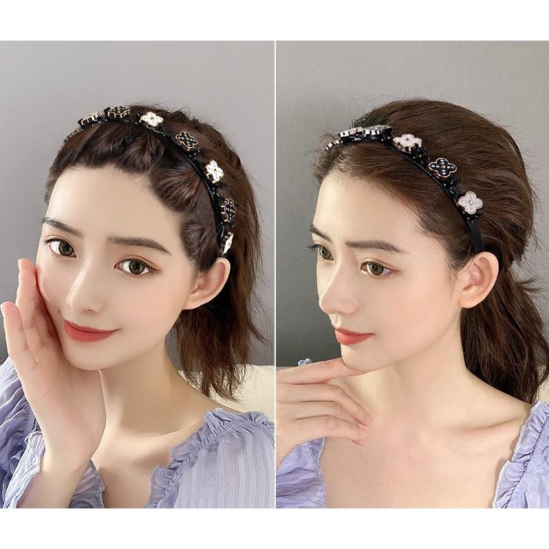 Bờm Tóc Có Kẹp Giữ Tóc Tạo Độ Phồng Siêu Xinh