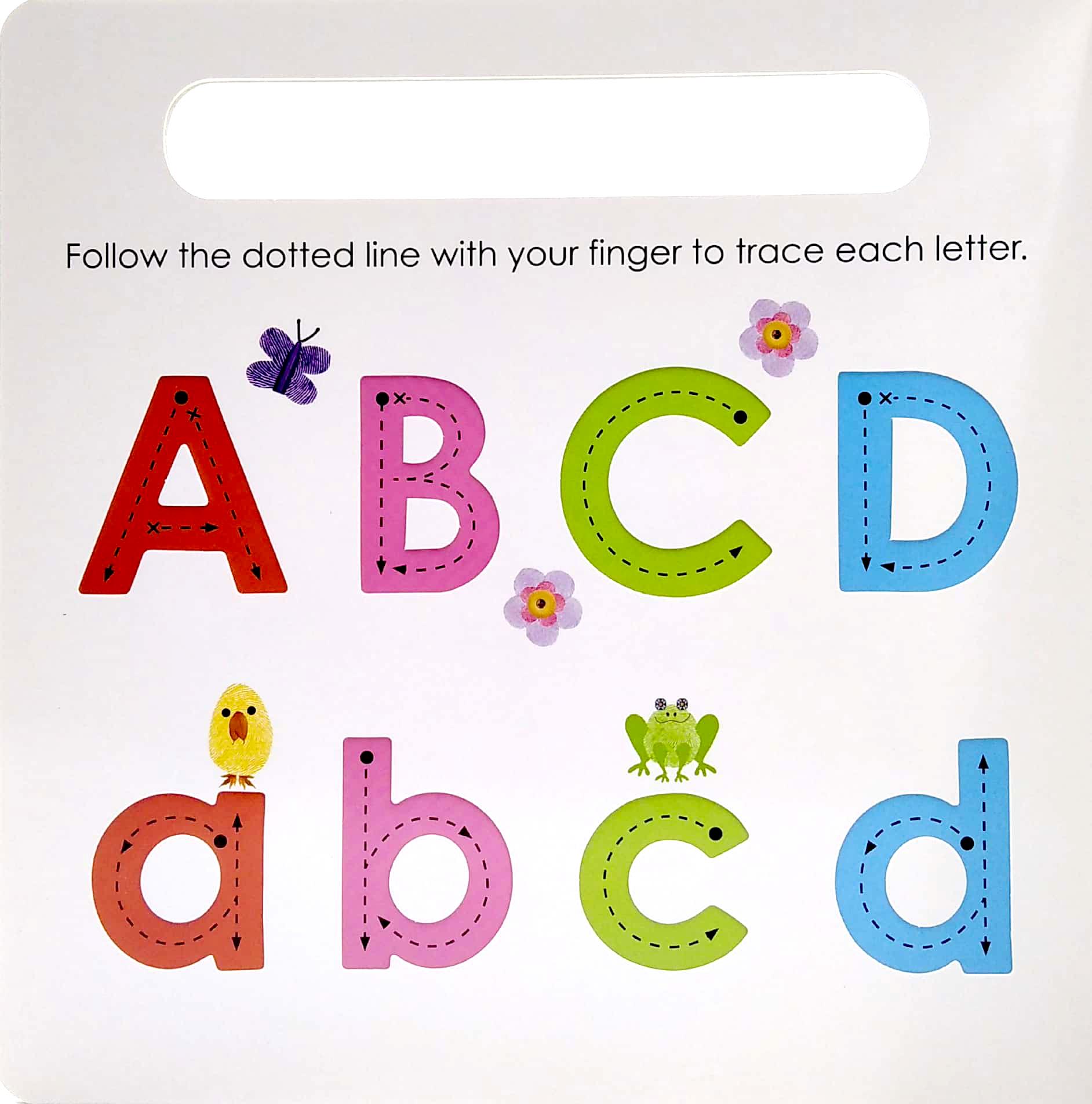 Alphaprints: Trace, Write, And Learn ABC: Finger Tracing & Wipe Clean