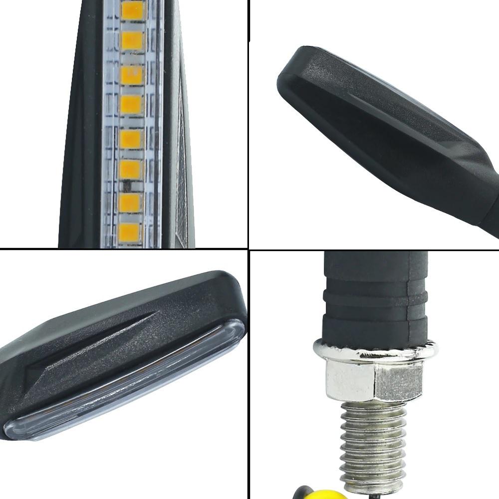 Set 2 Đèn Led Nhấp Nháy Tín Hiệu Cho Xe Mô Tô