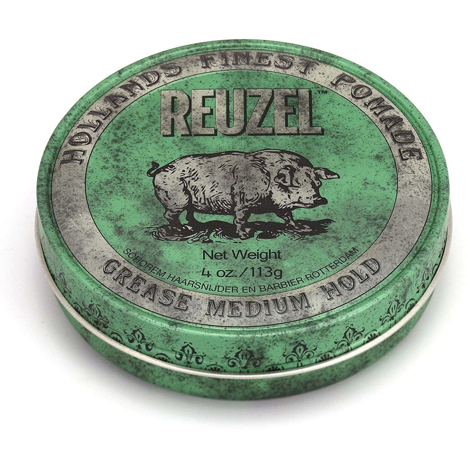 Sáp Vuốt Tóc Reuzel Green Pomade 113g - Hàng chính hãng