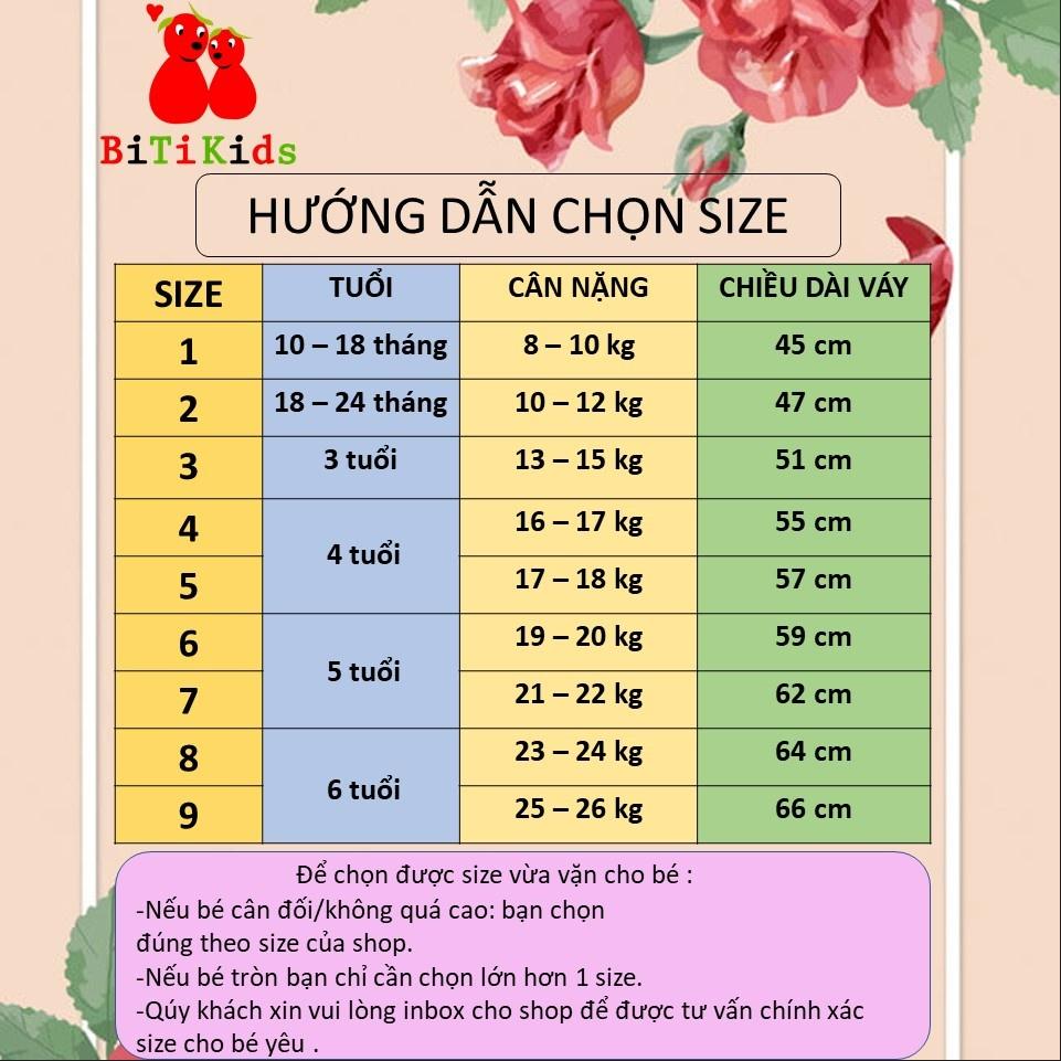 Đầm bé gái,váy trẻ em , 2 dây xinh xắn size 0 đến 6 tuổi