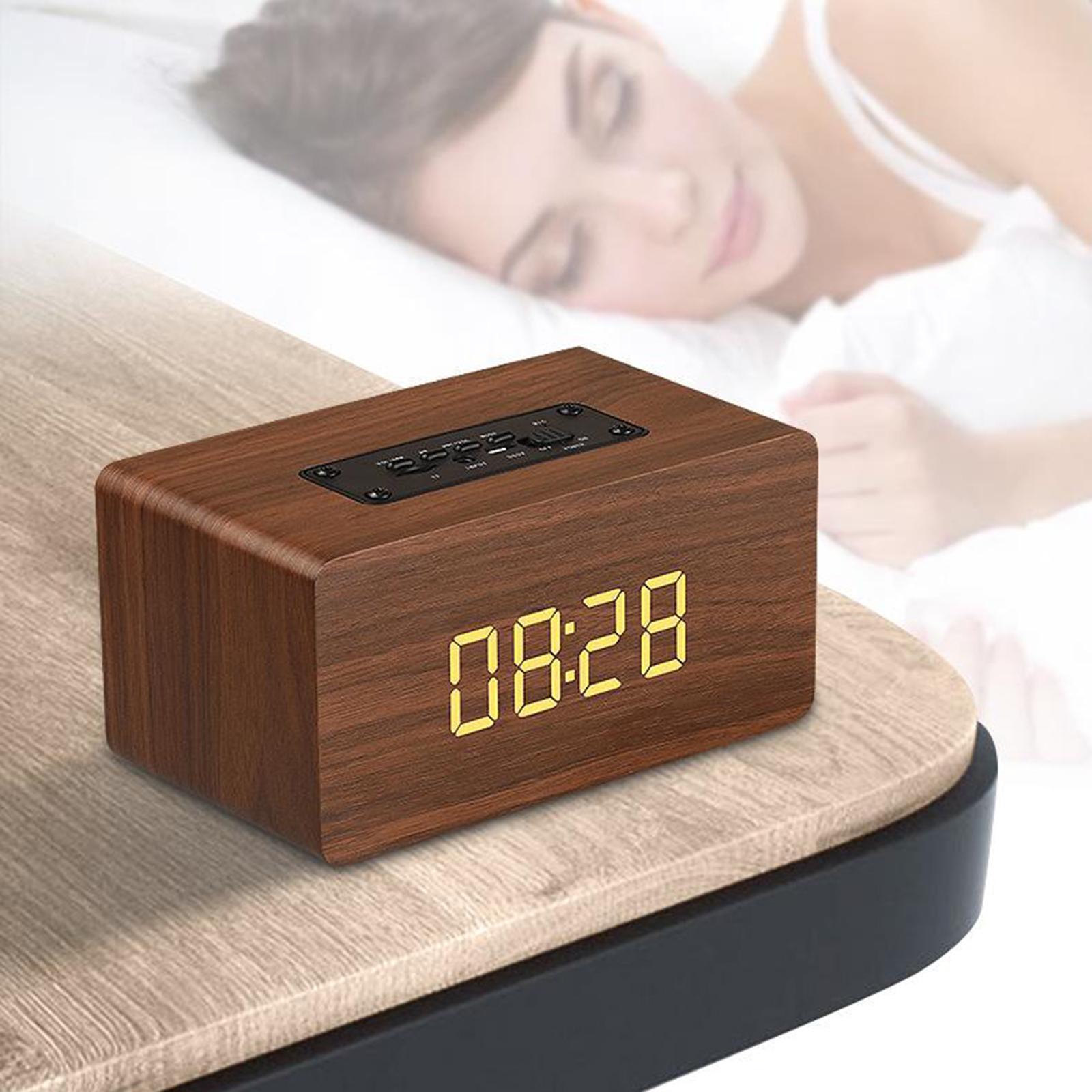 Bluetooth Portable Wooden Soundbar Audio Player for Home Office Computer