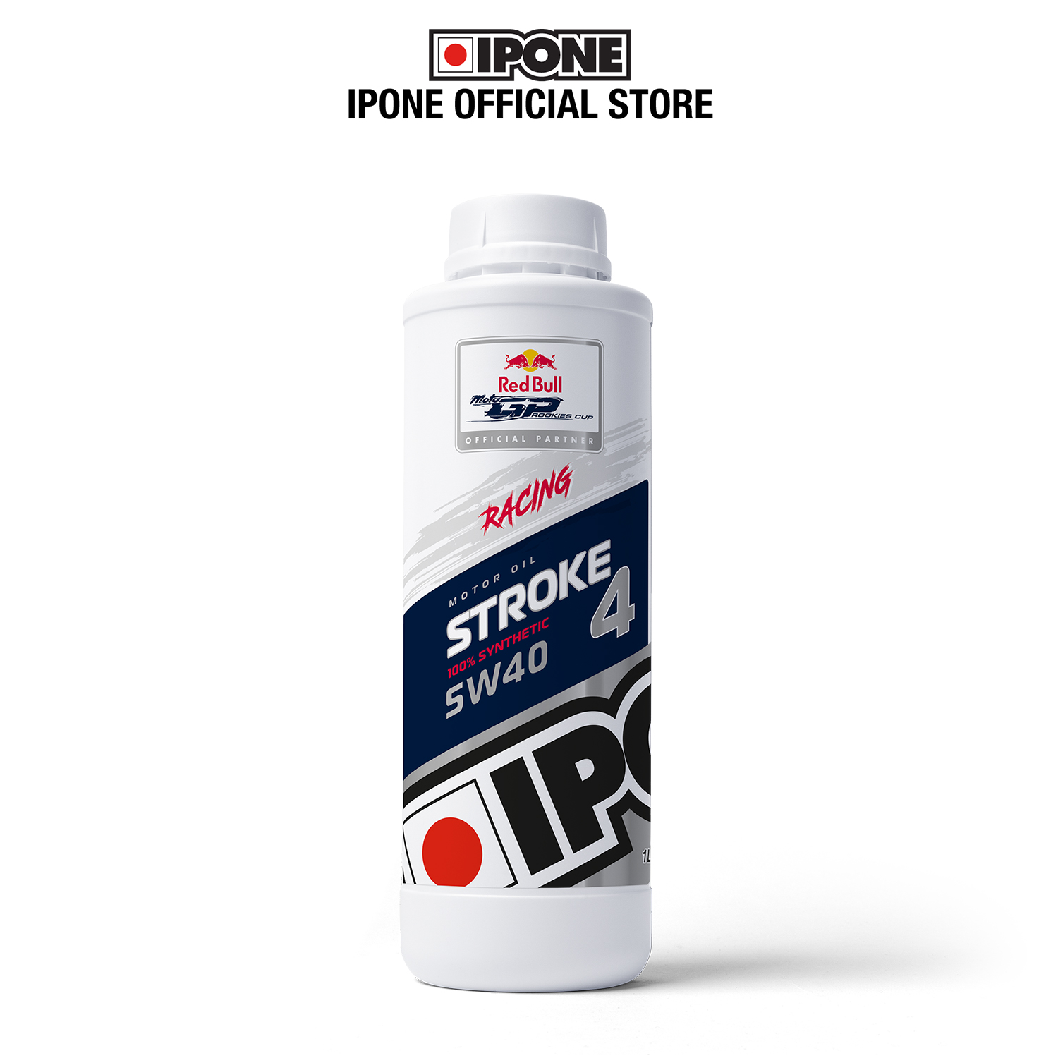 Nhớt Xe Đua Tổng Hợp 4T Ipone Stroke 4 Racing 5W-40 - Hàng Chính Hãng