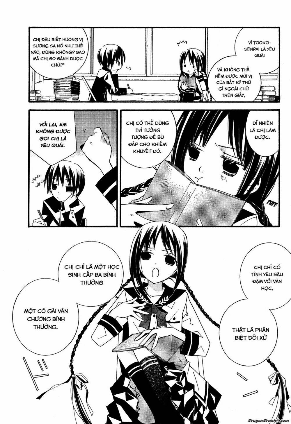 cô gái văn chương và tên hề thích chết chapter 1 32