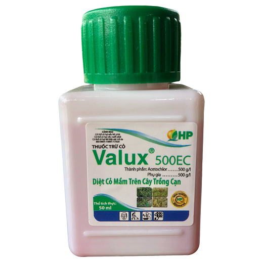 02 Lọ Thuốc Trừ Cỏ Valux 500EC - Diệt Cỏ Mầm Trên Cây Trồng Cạn