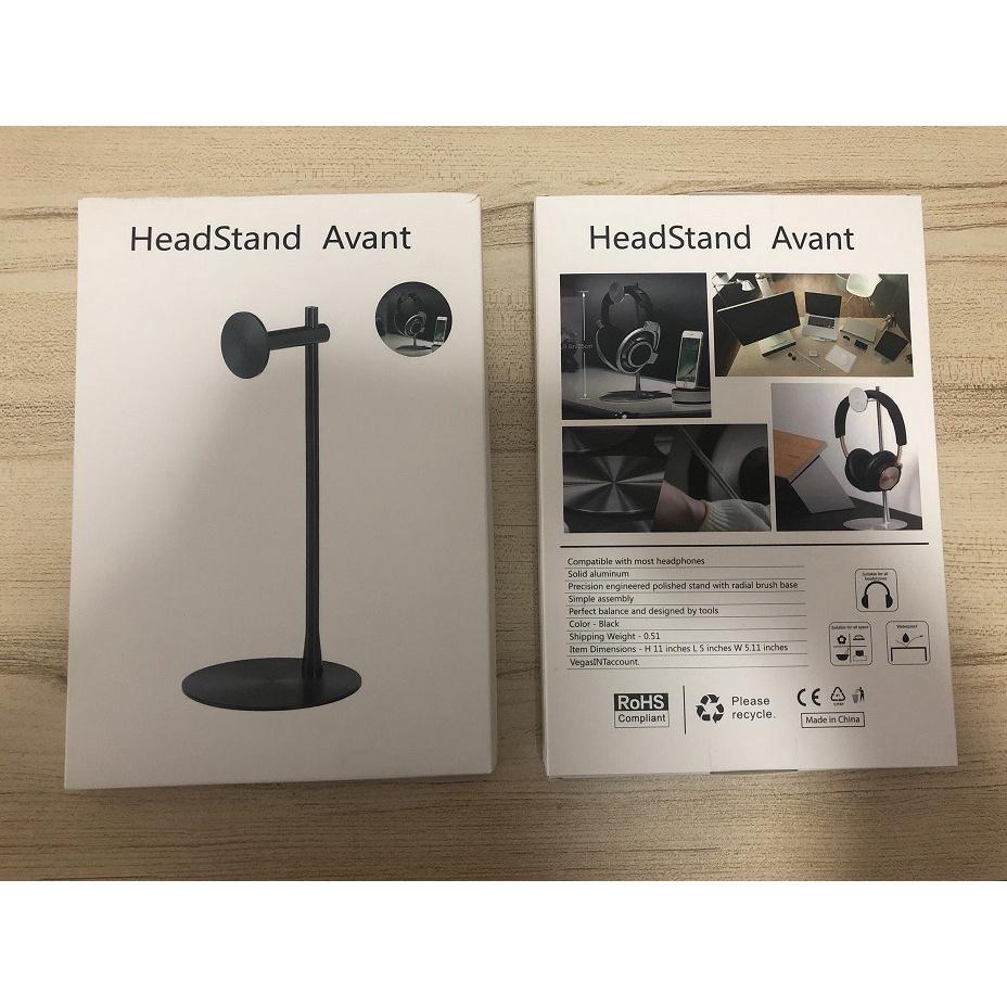 Giá treo tai nghe để bàn, làm từ hợp kim nhôm cao cấp, chắc chắn, chân dạng chữ VC