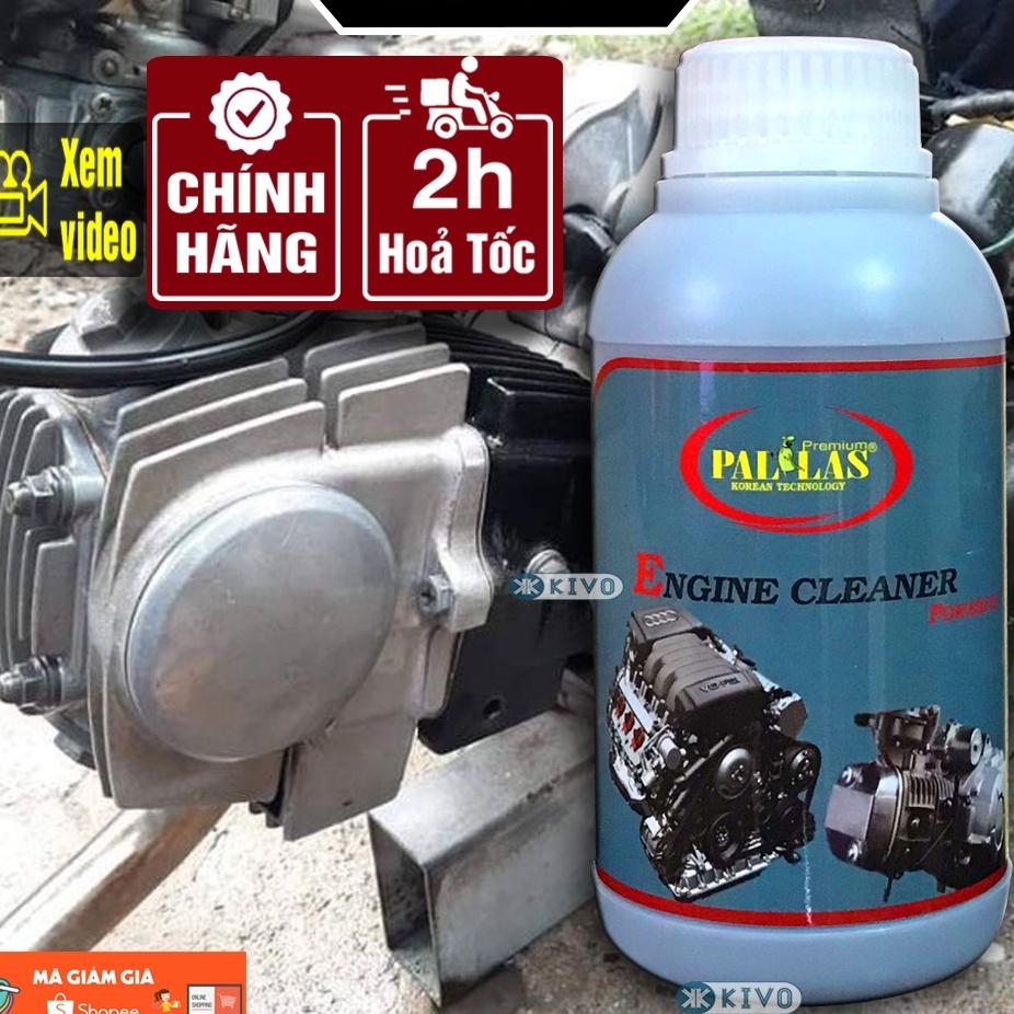 Dung Dịch Tẩy Rửa Lốc Máy Cực Mạnh PALLAS 500ml - Dung Dịch Tẩy Trắng Vệ Sinh Đầu Bò, Bình Xăng Con - Nước Rửa Xe Kivo