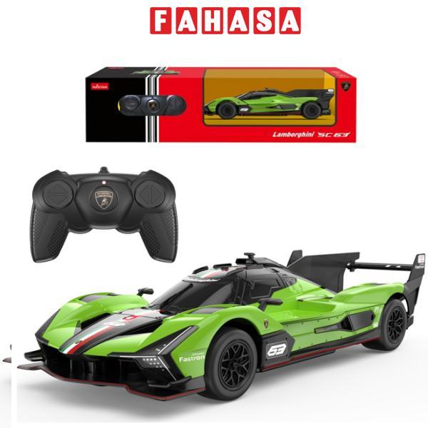 Đồ Chơi Xe Điều Khiển Lamborghini SC63 LMDH 1:24 - Rastar R10160/GRE - Màu Xanh Lá