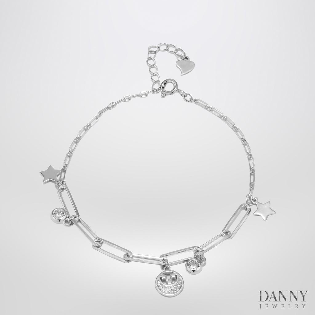 Lắc Bạc 925 Danny Jewelry Mắc Xích Đính Phụ Kiện LACY77/LACY107