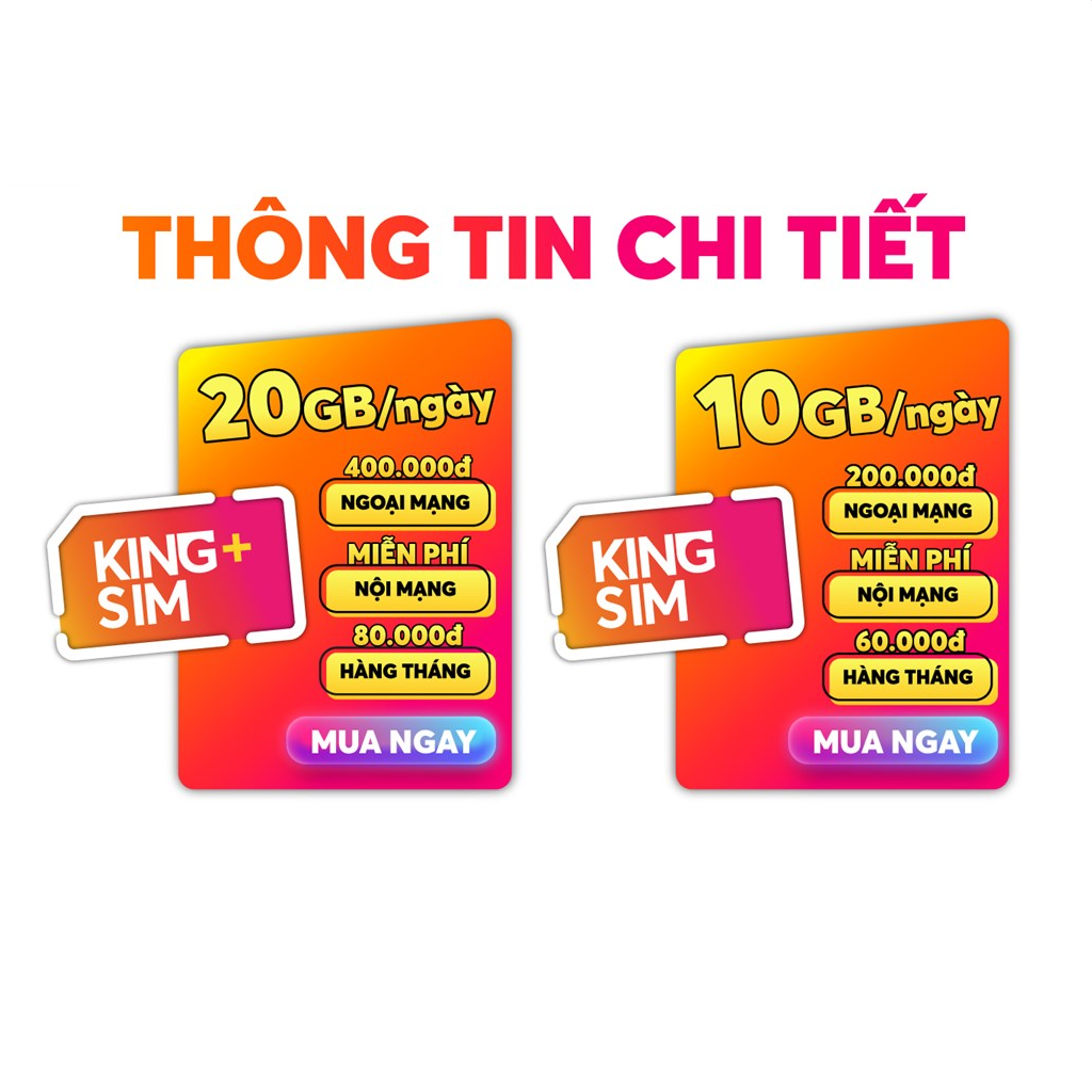 [FREE 30 Ngày] Sim 4G Vietnamobile KING 10GB/Ngày (300GB/Tháng). Miễn Phí 50 Phút Ngoại Mạng + Gọi Nội Mạng + Tài Khoản 100K. Chỉ Dùng Tại 20 Tỉnh Miền Nam (Từ Bình Thuận Đến Cà Mau) - Hàng Chính Hãng