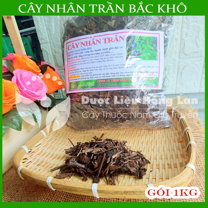 Cây Nhân Trần bắc sạch khô gói 1kg