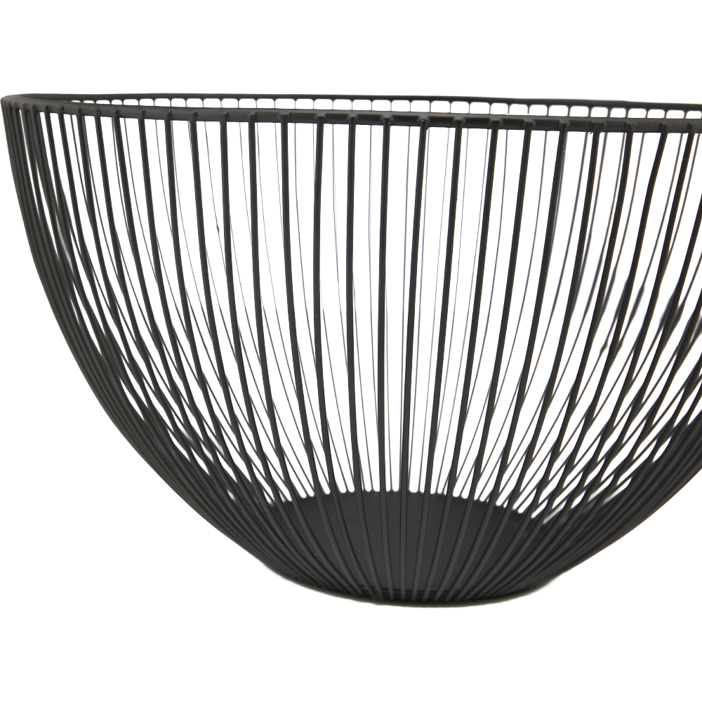 Giỏ đựng trái cây KELANA Kim loại sơn tĩnh điện Kích thước 25x25x14 cm | Index Living Mall | Nhập khẩu Thái Lan