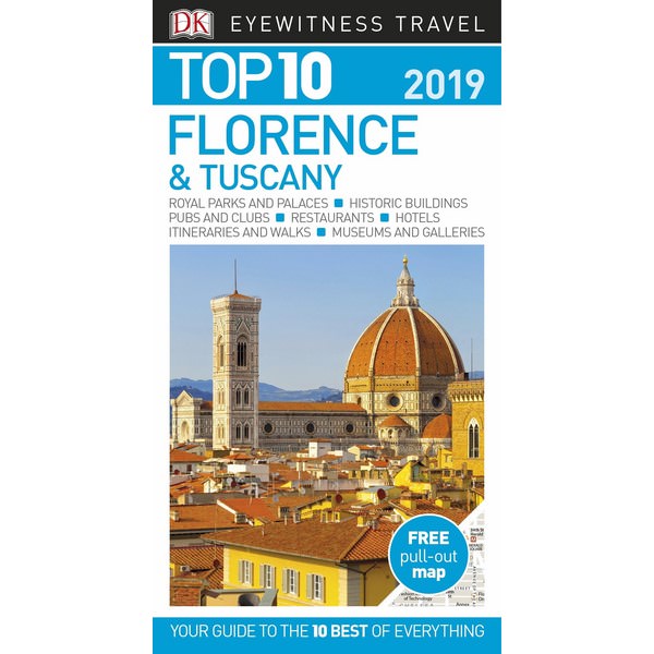 [Hàng thanh lý miễn đổi trả] DK Eyewitness Top 10 Florence and Tuscany