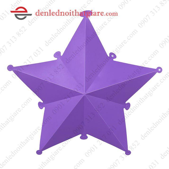 Đèn lồng Ngôi Sao 2 mảnh bằng nhựa 46cm 050C46