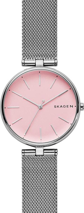 Đồng Hồ Nữ Skagen Dl-SKW2708 3K SG Vỏ Viền Inox Dây Lưới Inox