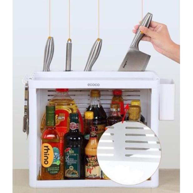 Kệ gia vị 2 tầng Ecoco hàng cao cấp