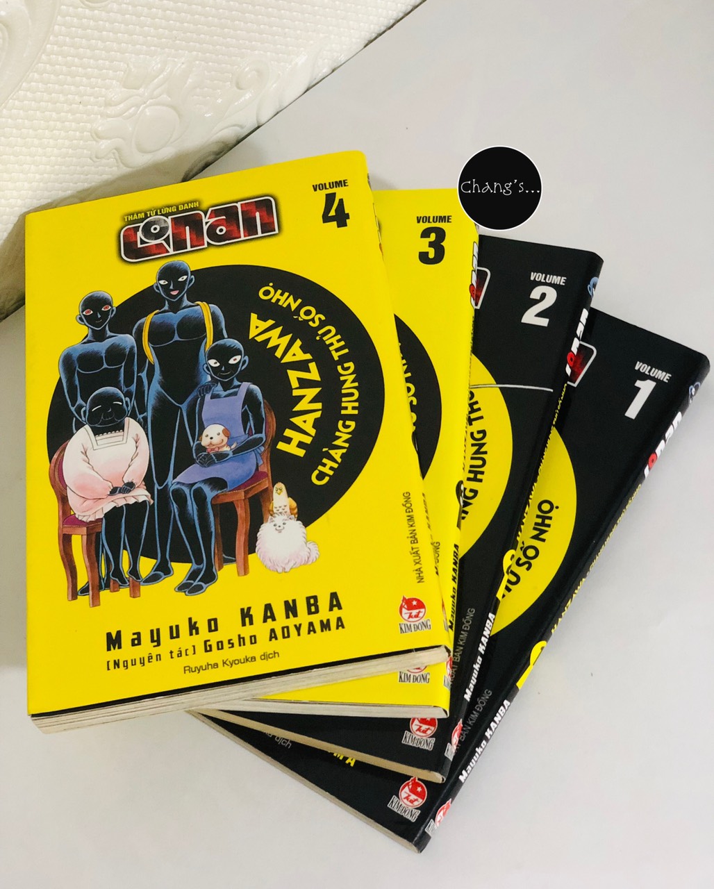 Thám Tử Lừng Danh Conan: Hanzawa - Chàng Hung Thủ Số Nhọ trọn bộ 4 tập