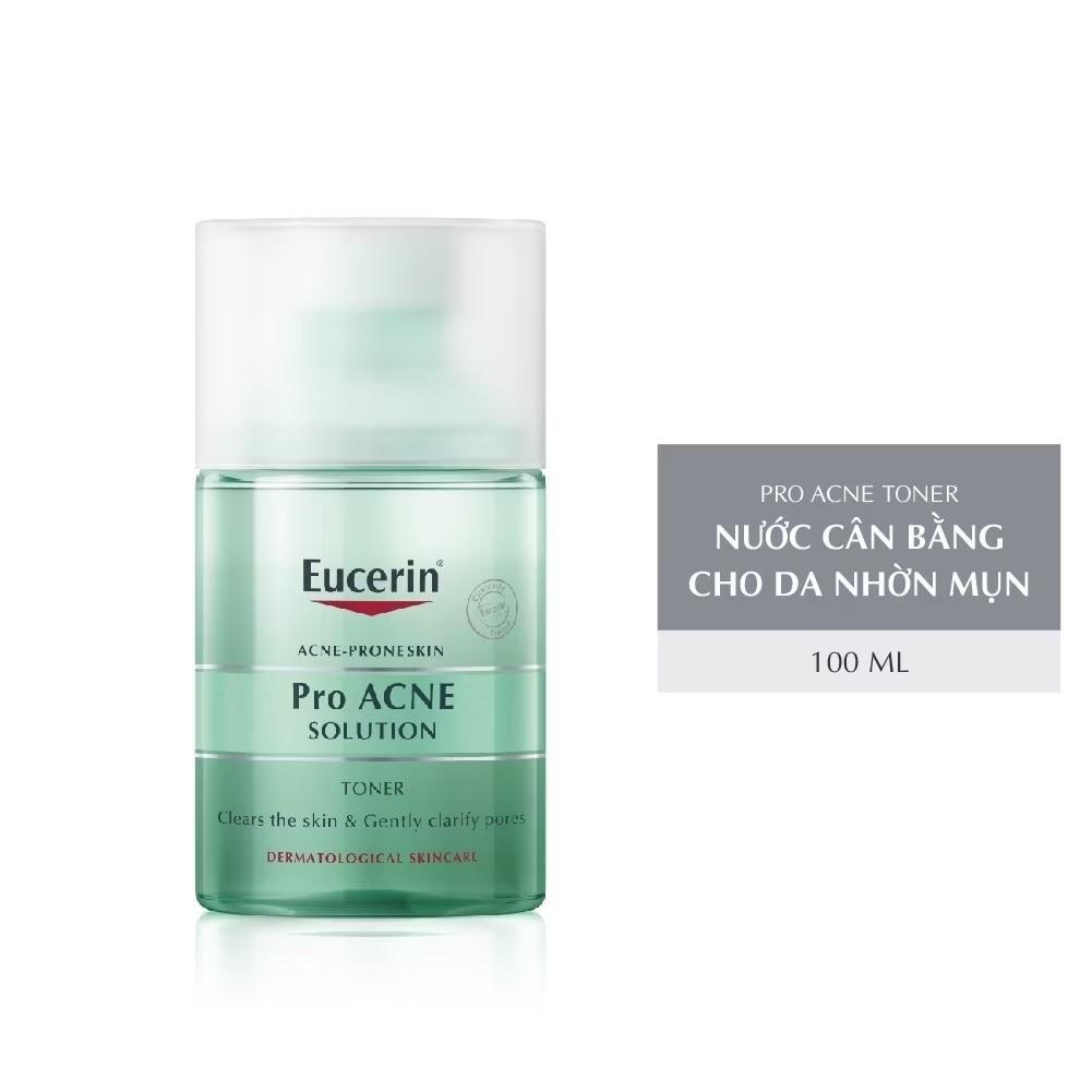 Nước Cân Bằng Eucerin Acne-Prone Skin Pro Acne Solution Toner 100ml