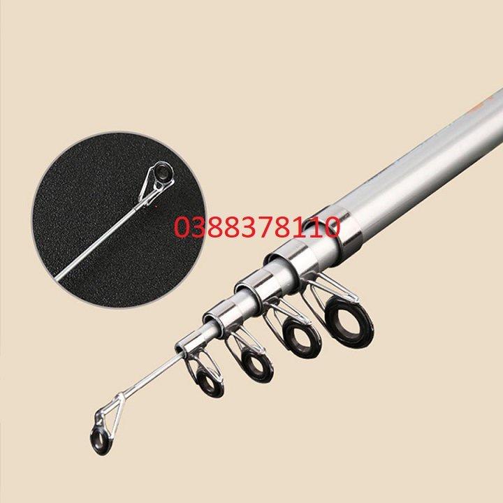 Cần Máy Rút Cần Câu Lăng Xê, Câu Lục Percast 97% Carbon Độ Dài 2m1 - 3m6 CM-2