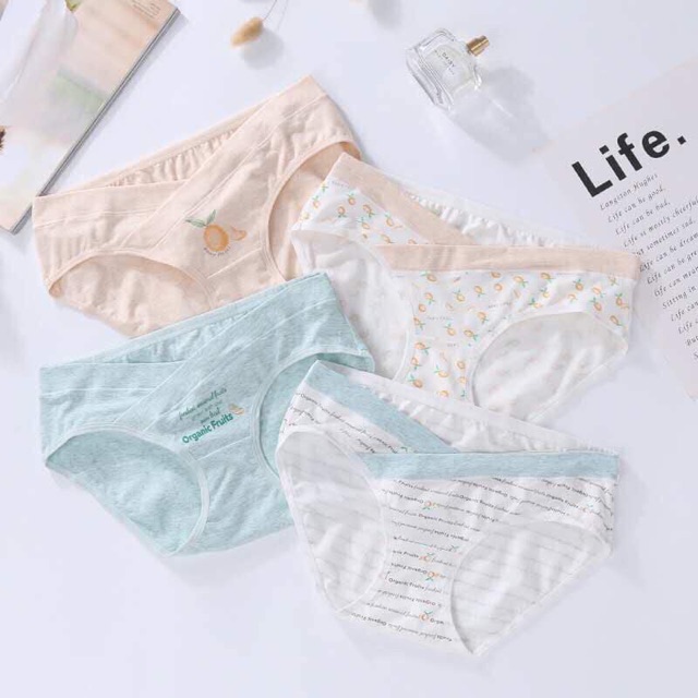 Set 4c quần lót bầu cạp chéo