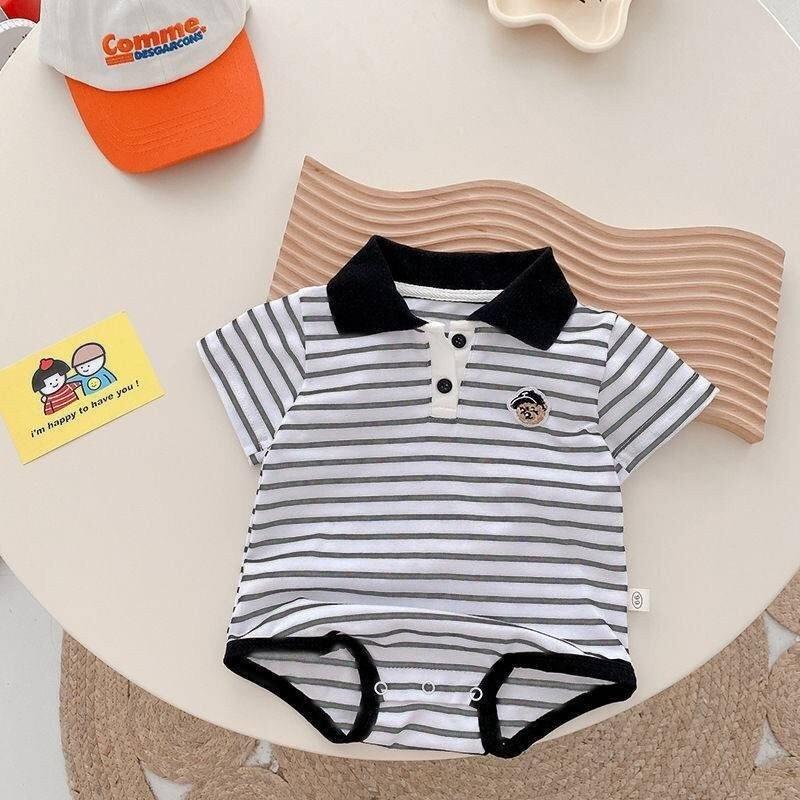 Bộ body suit cho bé trai bé gái sơ sinh từ 3-12 Kg chất cotton mềm mát