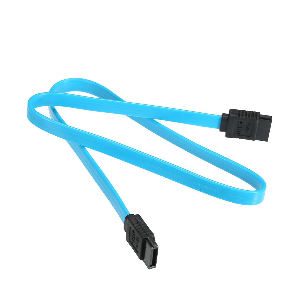 SATA III Cable with Locking Latch for HDD SSD 6 Gbps Blue