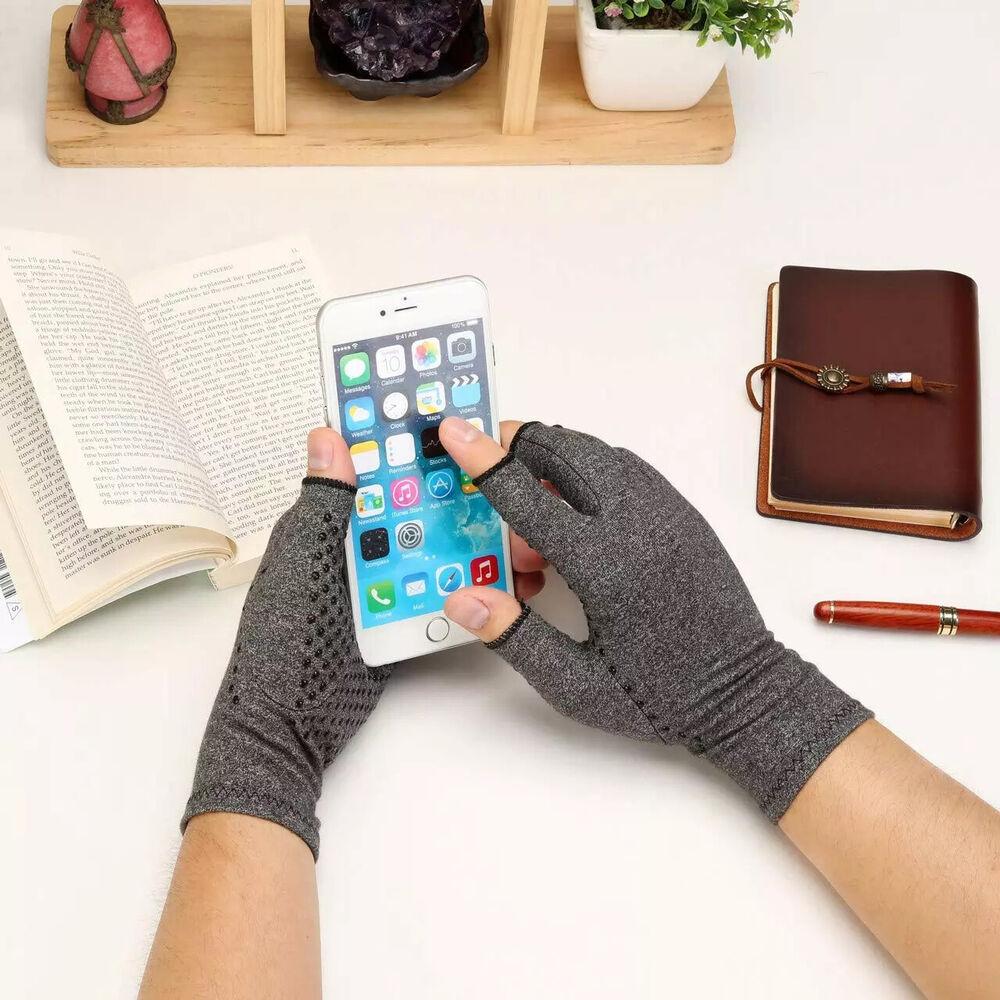 Nén Nóng Viêm Khớp Găng Tay Hỗ Trợ Cổ Tay Bông Giảm Đau Khớp Tay Nẹp Trị Liệu Dây Đeo Tay Nén Găng Tay Quà Tặng Color: M