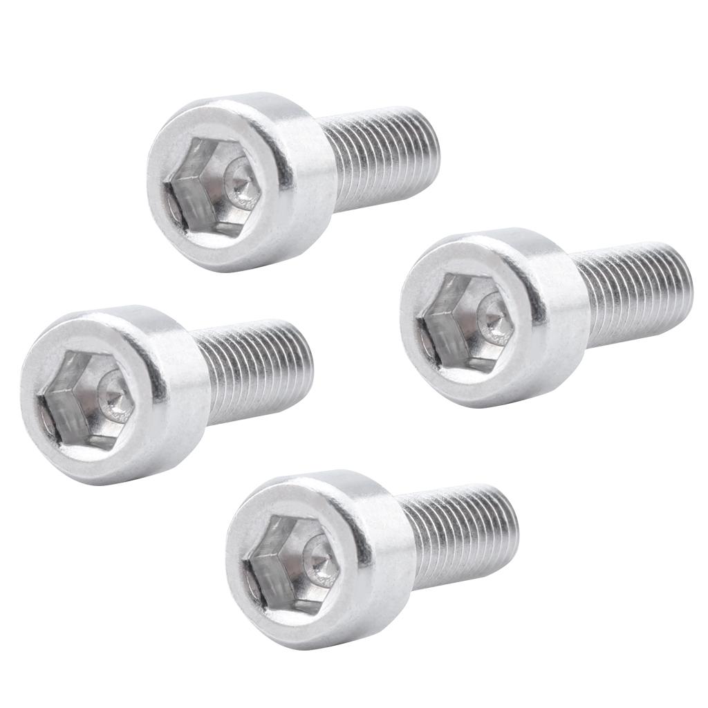 Hợp Kim Nhôm 4 Chiếc Xe đạp Nước Chai Lồng Bu Lông Giữ ốc Vít